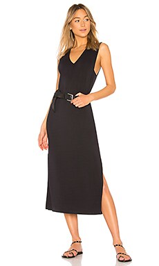 Rag & Bone Phoenix Vee Dress in Black | REVOLVE