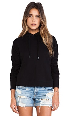 Rag & Bone Murphy Hoodie in Black | REVOLVE