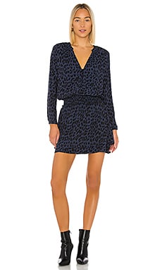 

Платье с жатой талией jasmine - Rails, Синий, Длинные рукава