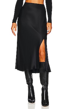 Revolve Women Clothing Skirts Midi Skirts Offshore Midi Skirt in Black. 