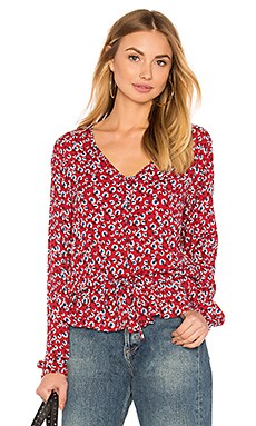 Rails Beaux Top in Red Floral | REVOLVE