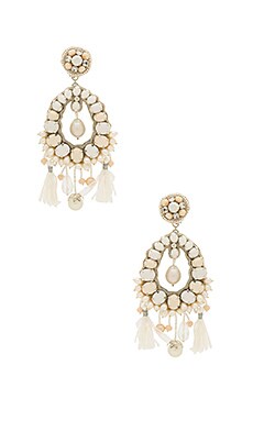 Ranjana Khan Pearl Drop Earring in White | REVOLVE