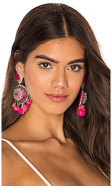 

Серьги ornament dangle - Ranjana Khan, Розовый, Серьги