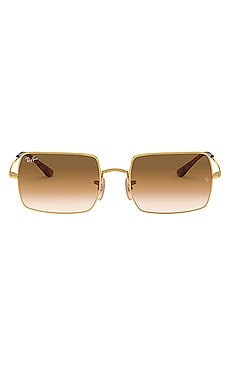 

Солнцезащитные очки rectangle - Ray-Ban, Коричневый, Солнцезащитные очки