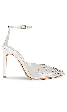 Revolve hot sale clear heels