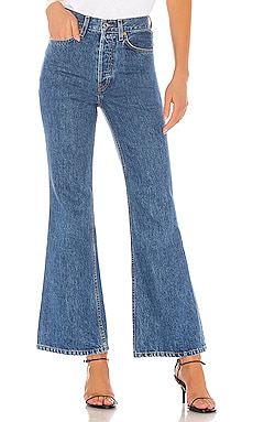 RE/DONE 70S LOW RISE BELL BOTTOM - Bootcut jeans - heritage rinse