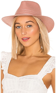 

Шляпа федора packable straw - Rag & Bone, Розовый, Головные уборы