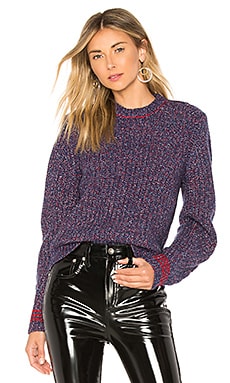 

Свитер cheryl - Rag & Bone, Синий, Вырез лодочкой