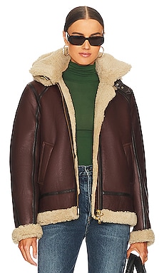 Product image of Rag & Bone Stella Shearling Jacket. Click to view full details