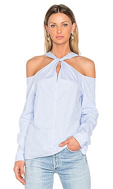 Robe Bébé Rag & Bone Collingwood - Rayures Bleues, épaules Dénudées - Taille S - Neuf Avec étiquettes
