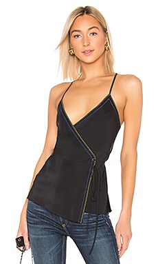 

Майка lina - Rag & Bone, Черный, Шелк