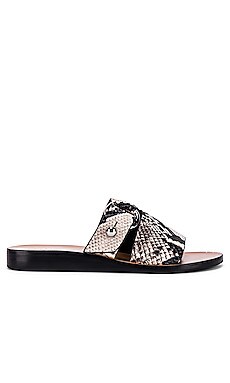 

Сандалии arc - Rag & Bone, Black & white, Шлёпанцы