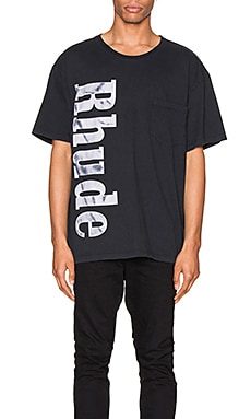 rhude pocket tee