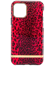 

Чехол для телефона red leopard - Richmond & Finch, Красный, Тех аксессуары