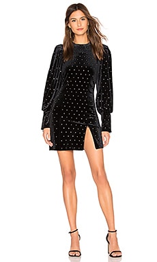 rebecca velvet maxi dress