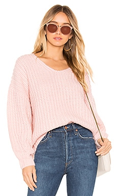 

Свитер dorit - Rebecca Minkoff, Розовый, V-вырез