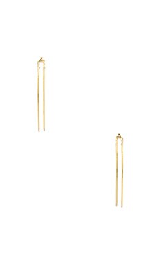 Rebecca Minkoff Double The Drama Hoop in Gold Rebecca Minkoff $26 Previous price: $48 