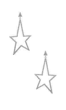 Product image of Rebecca Minkoff Stargazing Drama Stone Earrings. Click to view full details