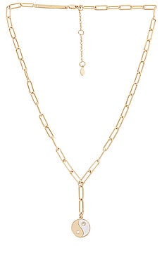 

Лариат ying yang - Rebecca Minkoff, Металлический золотой, Подвес