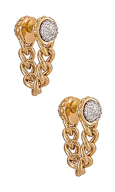 

Серьги - Rebecca Minkoff, Металлический золотой, Серьги