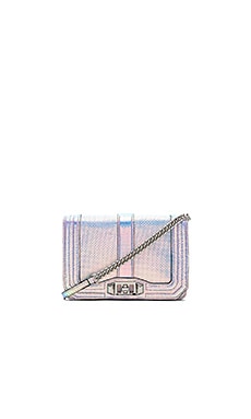 rebecca minkoff holographic bag