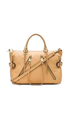 Rebecca Minkoff Large Moto Satchel in Biscuit REVOLVE