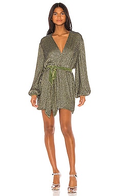 Retrofete gabrielle sale robe dress green