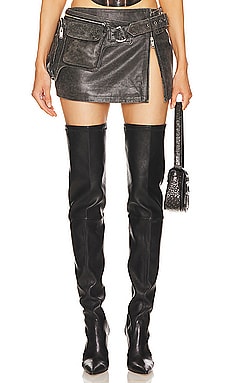 Leather Langely Skirt retrofete