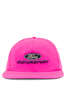 pink ford hat