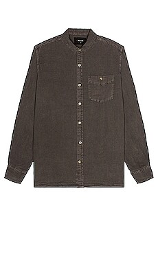 ROLLA'S Men At Work Hemp Shirt in Washed Black | REVOLVE