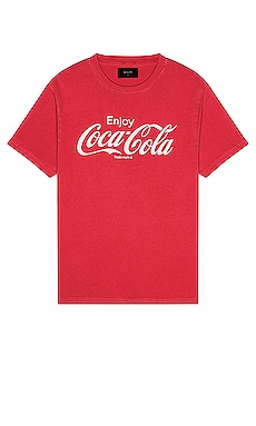 Product image of ROLLA'S Enjoy Coca Cola Logo Tee. Click to view full details