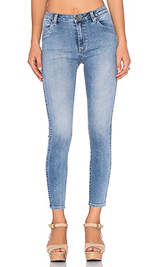 ROLLA'S Crop Skinny in Avalon Blue | REVOLVE