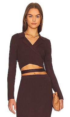 Product image of Ronny Kobo Jadey Knit Top. Click to view full details