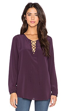 Favorite Daughter The Date Blouse Bodysuit in Provence