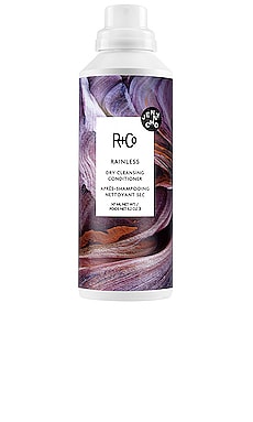 Product image of R+Co Rainless Dry Cleansing Conditioner. Click to view full details