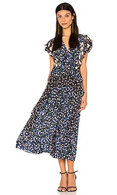 Short sleeve patch print dress - Rebecca Taylor от REVOLVE INT Short sleeve patch print dress - Rebecca Taylor от REVOLVE INT