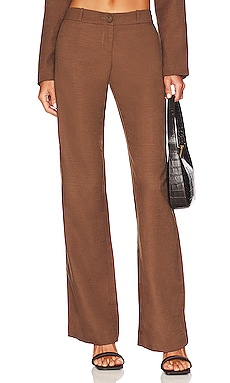 Product image of RUMER x REVOLVE Mecca Low Slung Pant. Click to view full details