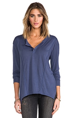 ANINE BING Mika Shirt in Electric Blue