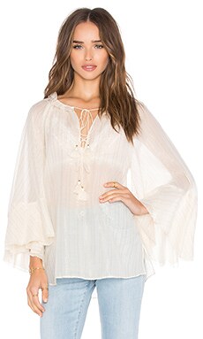 RACHEL ZOE Bari Top in Ivory | REVOLVE