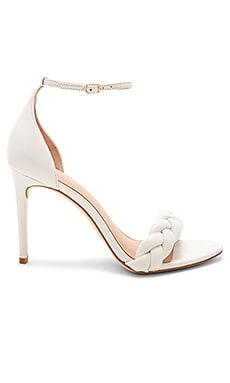 RACHEL ZOE Ashton Braid Sandal in White | REVOLVE