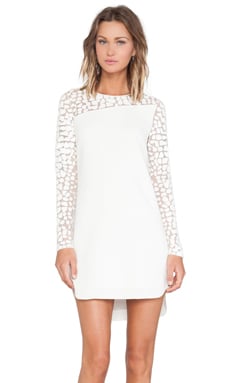 Sachin & Babi Illusion Dress in Ivory | REVOLVE