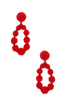 фото Серьги beaded teardrop - Sachin & Babi