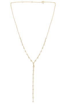 Diamond Line Lariat Necklace Sachi