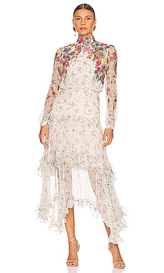 Jolie-C Dress SALONI $750 NEW