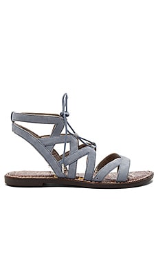 Sam Edelman Gemma Sandal in Dusty Blue REVOLVE