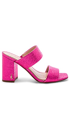 Sam Edelman Delaney Mule in Pomegranate Pink REVOLVE