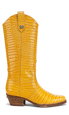 

Сапоги oakland - Sam Edelman, Желтый, На каблуке