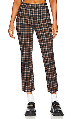 Sanctuary Carnaby Kick Crop Pant in Cottage Check | REVOLVE
