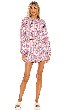 

Подходящий набор blooming - Stripe & Stare, Розовый, Пижама