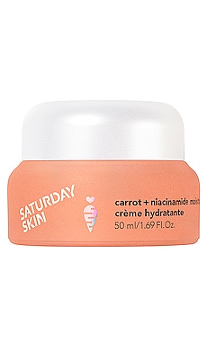 Product image of Saturday Skin Carrot + Niacinamide Moisturizing Cream. Click to view full details